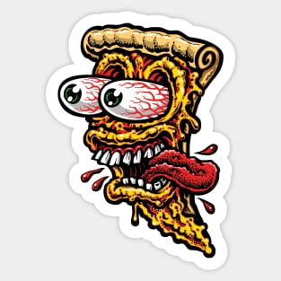 Pizza Freak Sticker